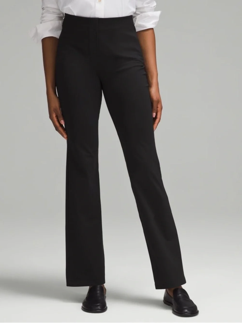 Lululemon Smooth Fit Pull-On High-Rise Pant Regular - Black, Size 14